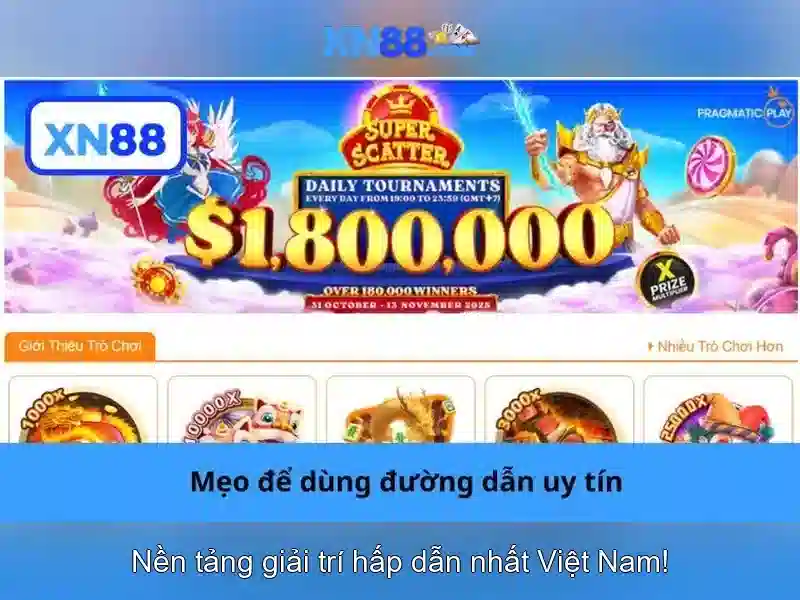 XN88: Nền tảng trò chơi trực tuyến uy tín